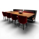 Eetkamertafel Coco 300 BW-T-111-403 - BW Bielefelder Werkstätten — productfoto op witte achtergrond