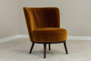BW Bielefelder WerkstÃ¤tten Polo cocktail fauteuil BW 107-1002 Draaifauteuil Showroommodel 1