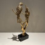 Kersten B.V. Ornament Parrot polyresin Decoratie Showroommodel 1