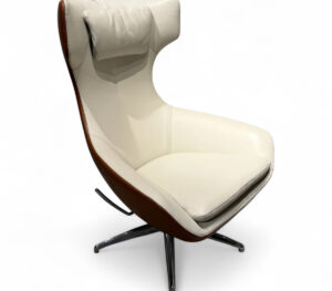 Draaifauteuil Caruzzo Plus - Leolux — hoofdfoto op witte achtergrond