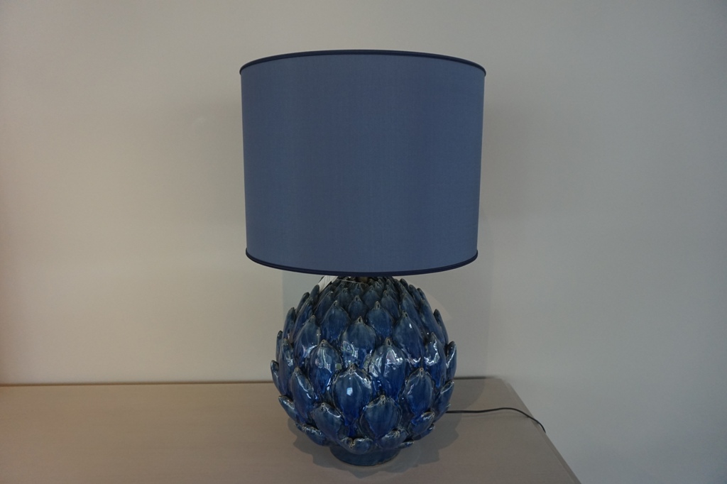 Lumiere Artichoke Blue Effects Tafellamp Showroommodel 1