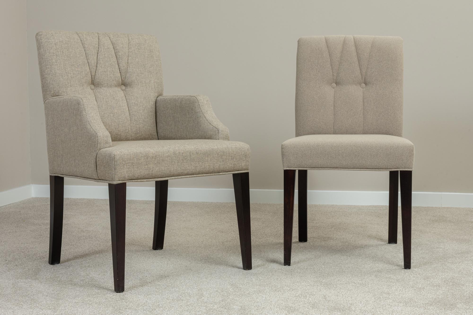 COMBI DEAL: Set eetkamerstoelen Mulleman Meubelen