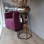PTMD Enzo gold alu pot 692917 Vaas Showroommodel 1