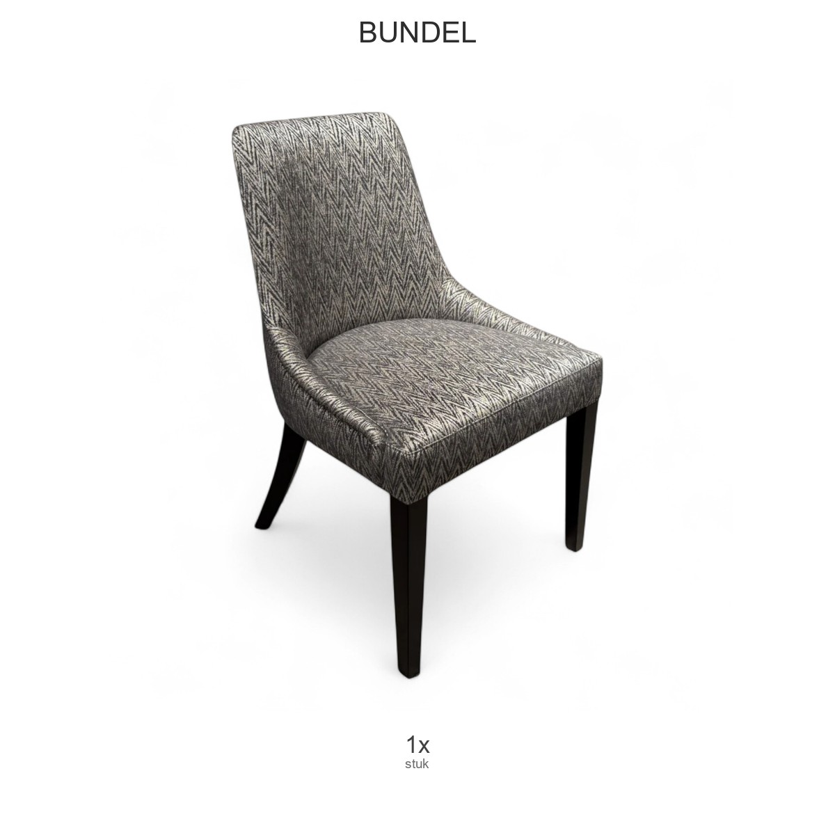 COMBI DEAL: Set eetkamerstoelen Mulleman Meubelen