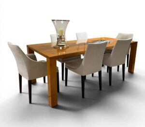 Eetkamertafel L289L4/FC1 - Lando — productfoto op witte achtergrond