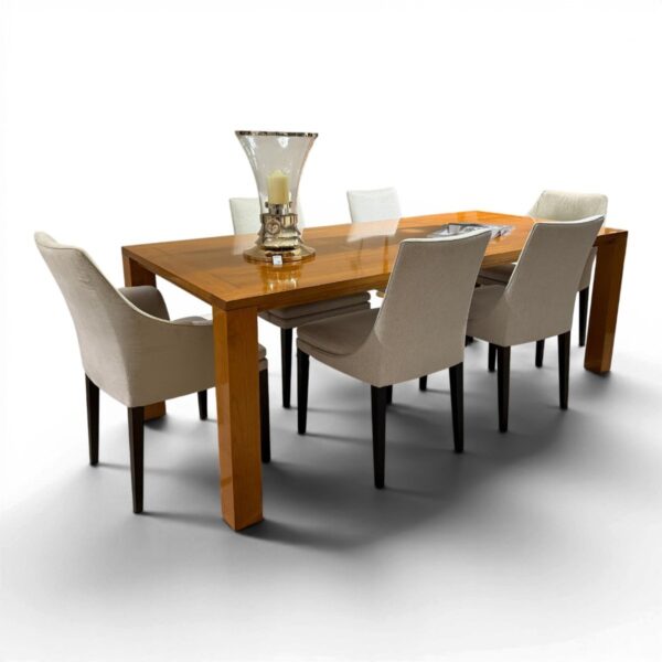 Eetkamertafel L289L4/FC1 - Lando — productfoto op witte achtergrond