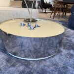 Salontafel Toffee D 95 - BW Bielefelder Werkstätten — hoofdfoto op witte achtergrond