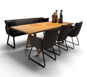 Eetkamertafel Polo Dining BW-T-132-401 - BW Bielefelder Werkstätten — productfoto op witte achtergrond