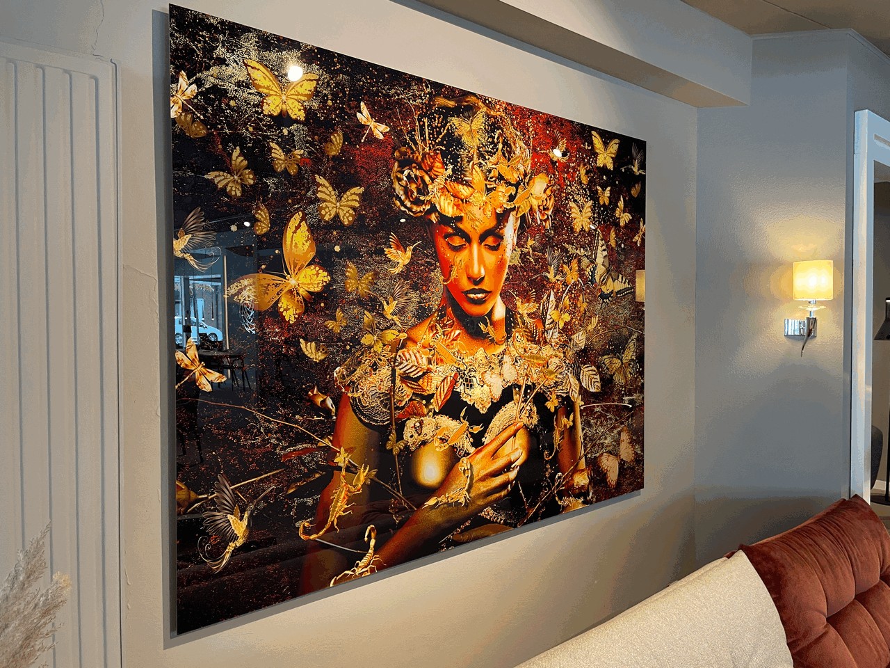 opvoeder tempel Meetbaar Wanddecoratie Golden fairytale - Cobra Art - Showroommodel | Victor Boeren  Interieurs